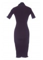 BOTTEGA VENETA DRESS WOOL LIGHT WEIGHT RIBS