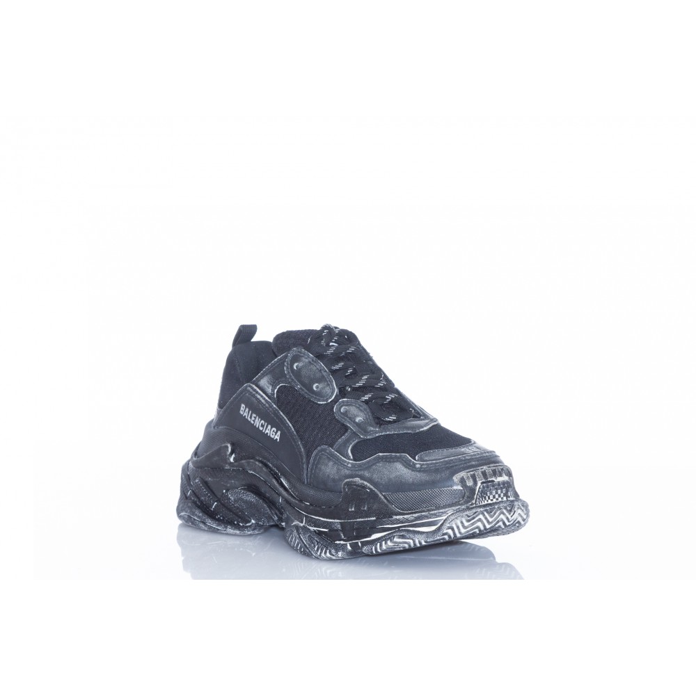 Balenciaga femme discount triple s noir