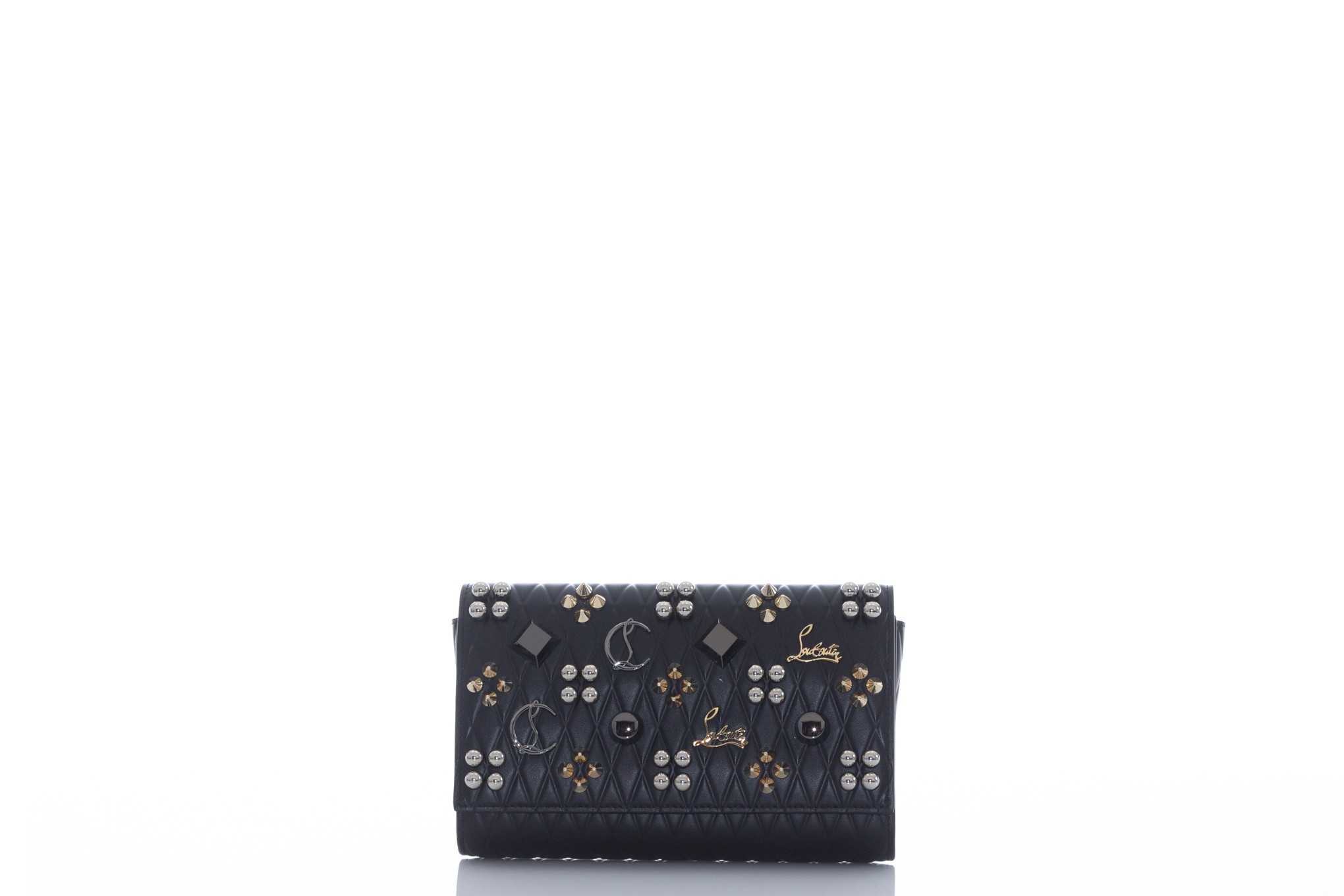 Christian Louboutin Black Paloma Clutch