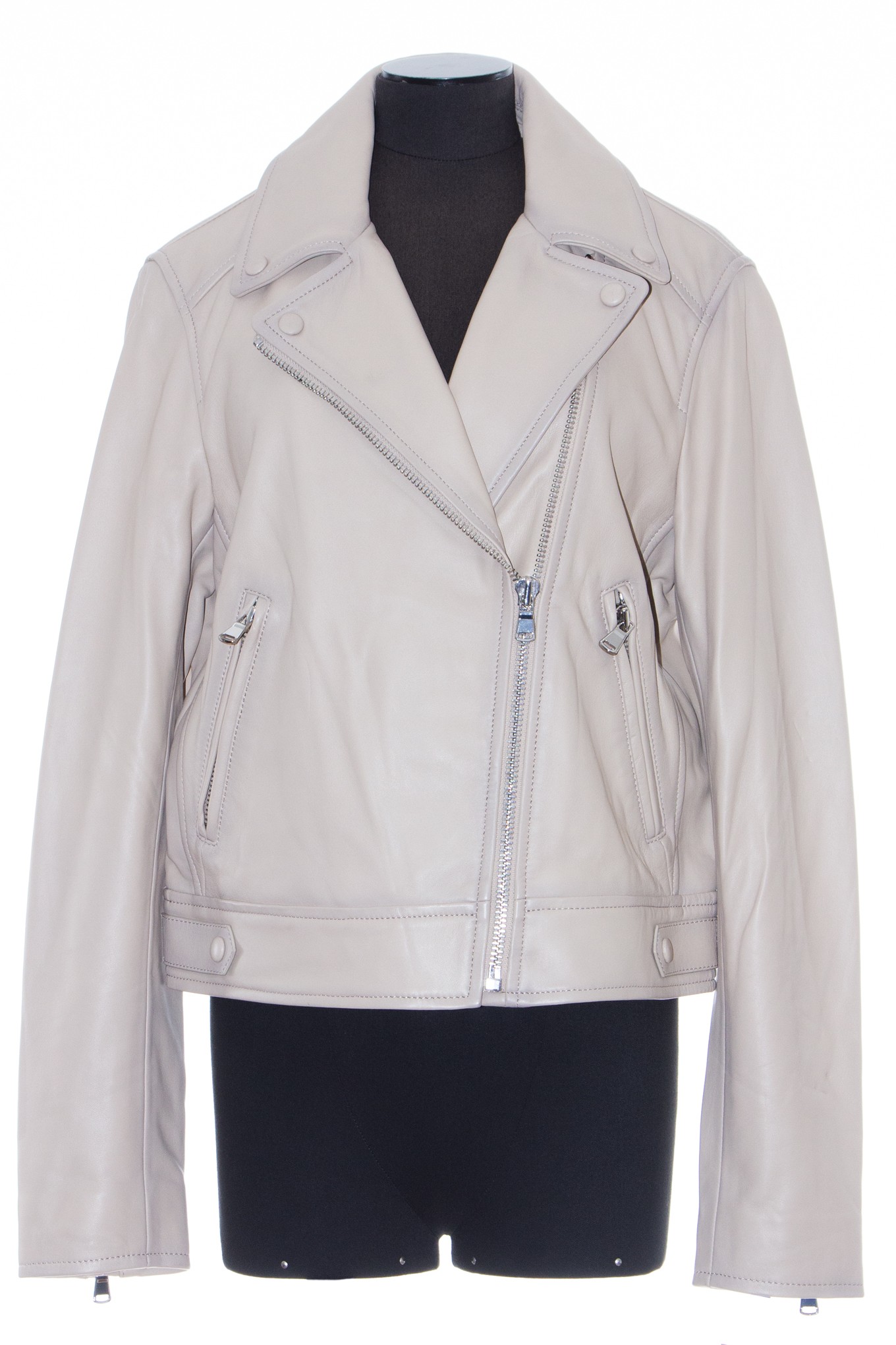 Yves salomon hot sale leather jacket