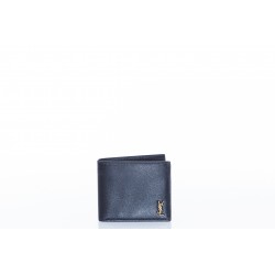 SAINT LAURENT TINY MONOGRAM PORTEFEUILLE EAST/WEST EN CUIR MAT