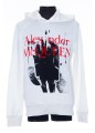 ALEXANDER MCQUEEN ATELIER PRT HOODIE