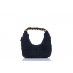 BALMAIN MINI PILLOW HOBO-QUILTED