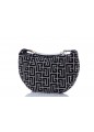 BALMAIN HOBO-MONOGRAM JACQUARD