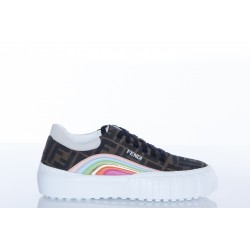 FENDI SNEAKER JACQ.FF+LOG+PATC.RAINB