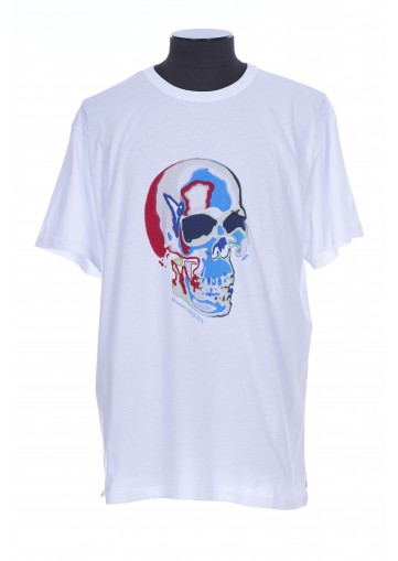 T-SHIRT SOLARIZED SKULL