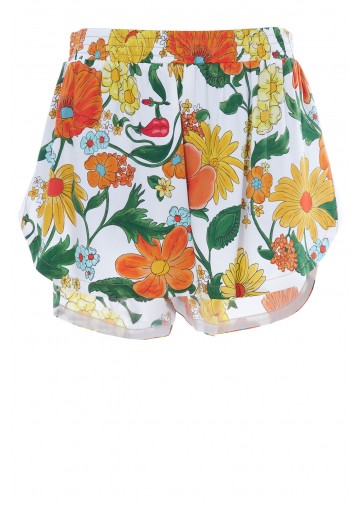 GARDEN PRINT SHORTS