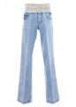 PANELED LIGHT VINTAGEBLUE DENIM