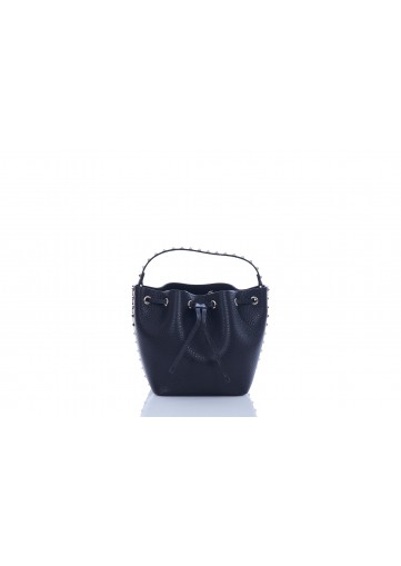 DRAWSTRING BAG ROCKSTUD VIT.ST.ALCE UNLINED