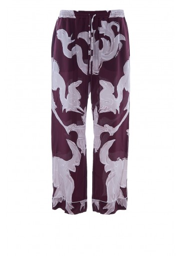 PANT PATTERN CREPE CHINE METAMORPHOS GRYPHON