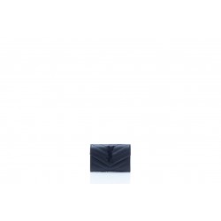 SMALL ENVELOPE WALLET GRAIN DE POUDRE SAINT LAURENT MATELASSE