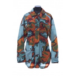 TECHNICAL FABRIC SAFARI JACKET