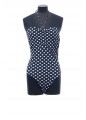 MAILLOT DE BAIN BUST JERSEY STRETCH IMP PETITS POIS