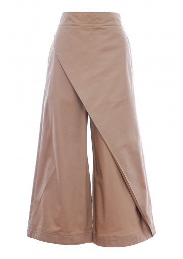 WRAPPED CROPPED TROUSERS