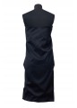 ROBE TAILLEUR SATINE STRETCH