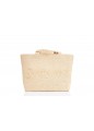 SUPPLE SAINT LAURENT TOTE BAG RAFFIA TRESSE BRODERIE