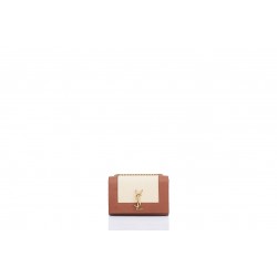 SMALL KATE CHAIN BAG SENNA/CUIR VEGETAL