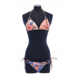 AUGUST SPLICED RING TIE BIKINI