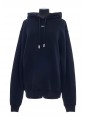 DIAG EMBR REGULAR HOODIE