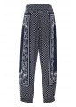 MINI MONOGRAM PAISLEY TRACKPANTS