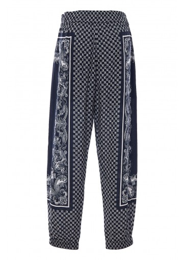 MINI MONOGRAM PAISLEY TRACKPANTS