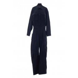BUTTON UP ARTICULATED JUMPSUIT W/ CARGO DETAILING