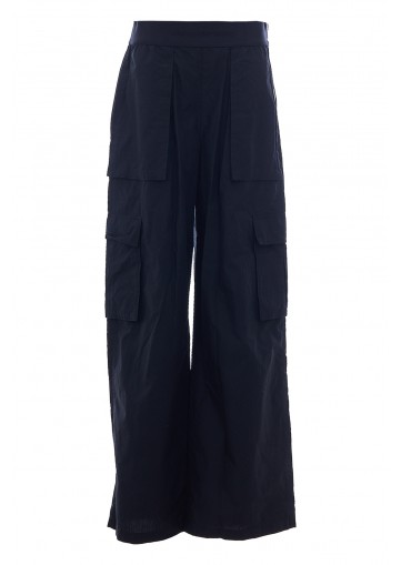 CARGO RAVE PANT WITH LOGO ELASTIC