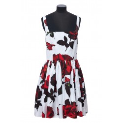 DAY DRESS ROSE PRINT ON RESP COMPACT POP