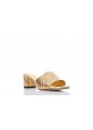 SANDAL LEATH S RUBB-SILK LEATHER