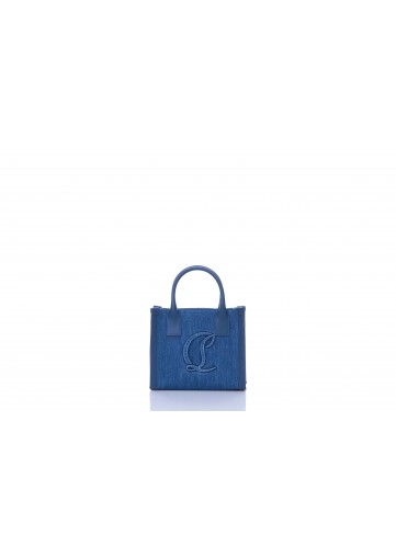 BY MY SIDE E/W MINI TOTE TOILE DENIM