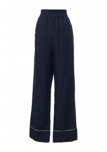 PANTALON DE PYJAMA OFF JACQUARD