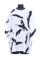 CUT AND SEW FEATHERS ON T-SHIRT