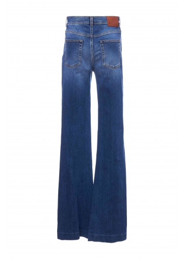 BOOTCUT DENIM TRS BLUE DENIM