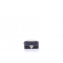 WALLET W STRAP ROCKSTUD VITELLO STAMPA ALCE