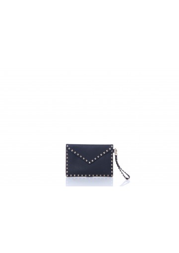 MEDIUM FLAT POUCH ROCKSTUD