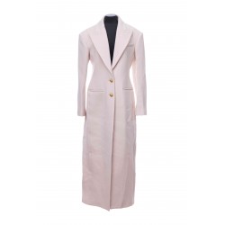 2 BTN WOOL & CASHMERE LONG COAT