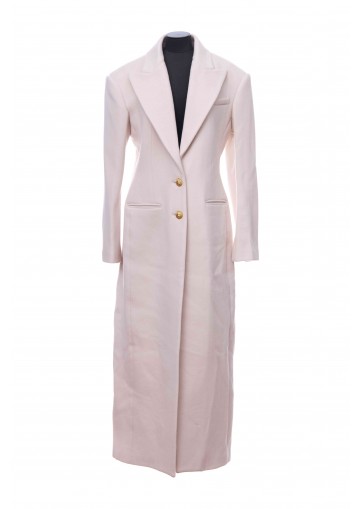 2 BTN WOOL & CASHMERE LONG COAT