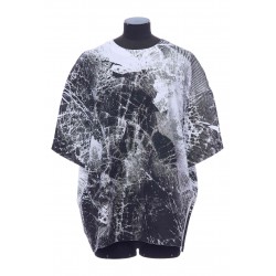 CUT AND SEW-SMASHED SCREEN ON T-SHIRT