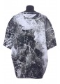 CUT AND SEW-SMASHED SCREEN ON T-SHIRT