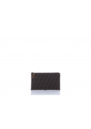 MEDIUM FLAT POUCH TESS JACQUARD