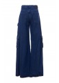 CARGO WIDE DENIM PANTS