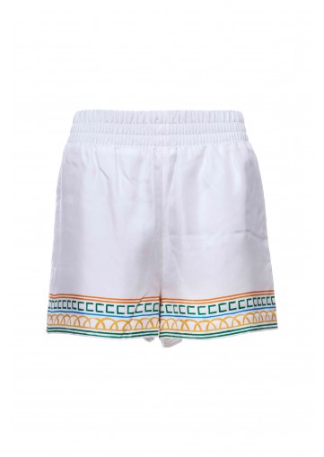 DRAWSTRING SHORTS SILK TWILL