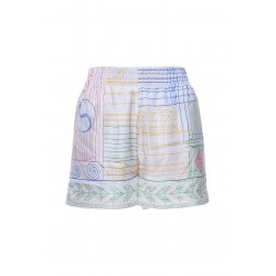 DRAWSTRING SHORTS SILK