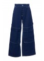 DARK BLUE S-WAVE CARGO JEANS