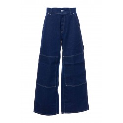 DARK BLUE S-WAVE CARGO JEANS