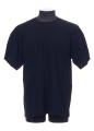 T-SHIRT LARGE BORD C PIQUE COTON POLYESTER