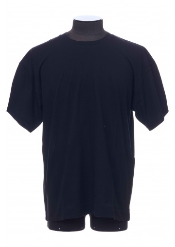 T-SHIRT LARGE BORD C PIQUE COTON POLYESTER