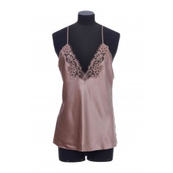 TOP SATIN DE SOIE