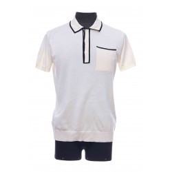 POLO MAGLIA VLOGO SIGNATURE COTTON