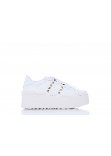 SNEAKER ROCKSTUD UNTITLED VITELLO TECNIC